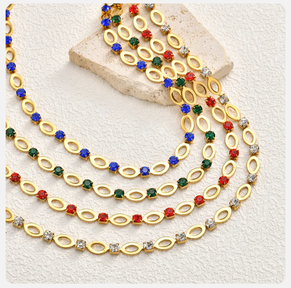 Lucette Éloïse Golden Necklace