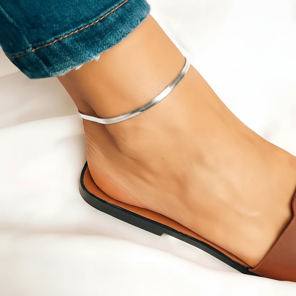 Lisse Snake Chain Anklet