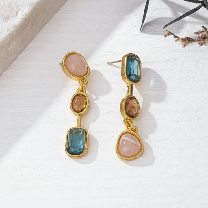 Prisma Gems Drop Earrings