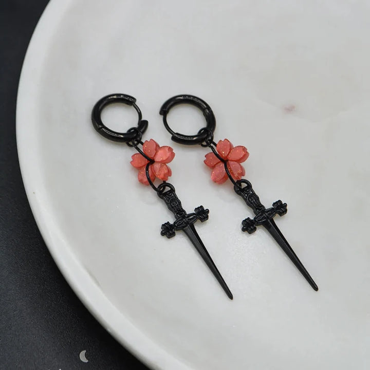 Sakura Blade Earrings