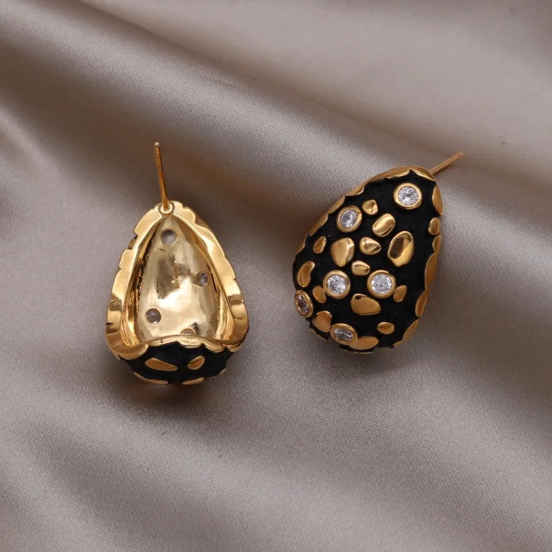 Xárya 18k Gold-Plated Studs