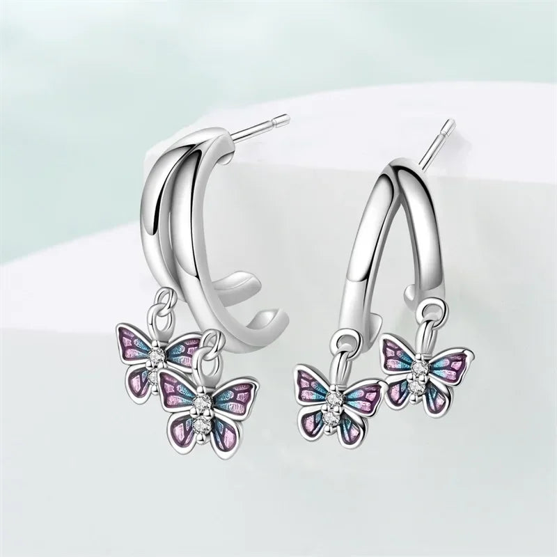 Selene Silver Earrings
