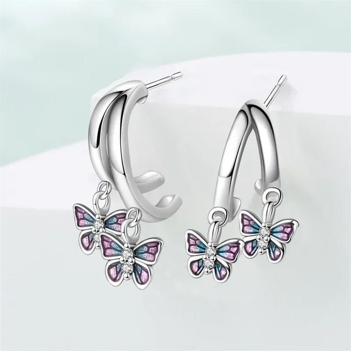 Selene Silver Earrings