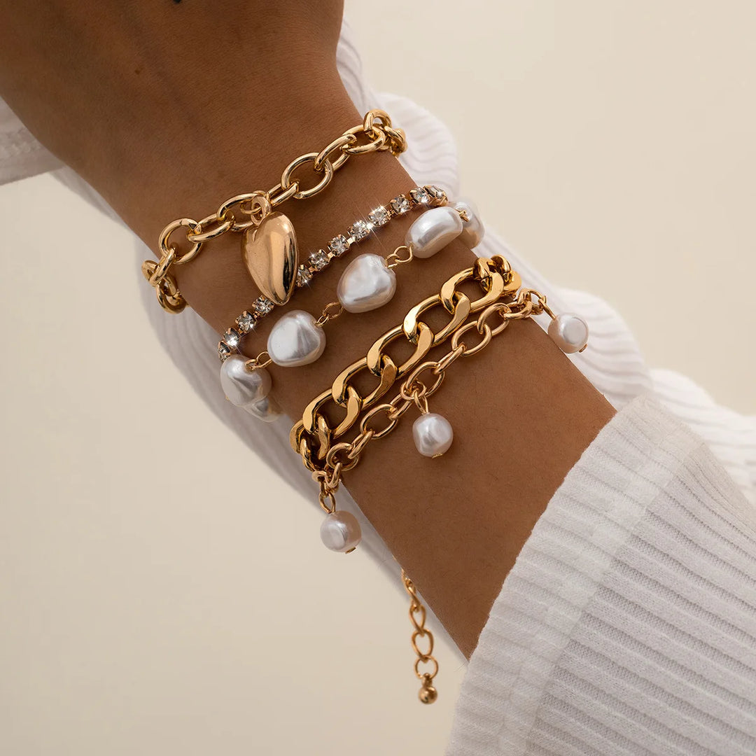 Luxe Layers Bracelet Set