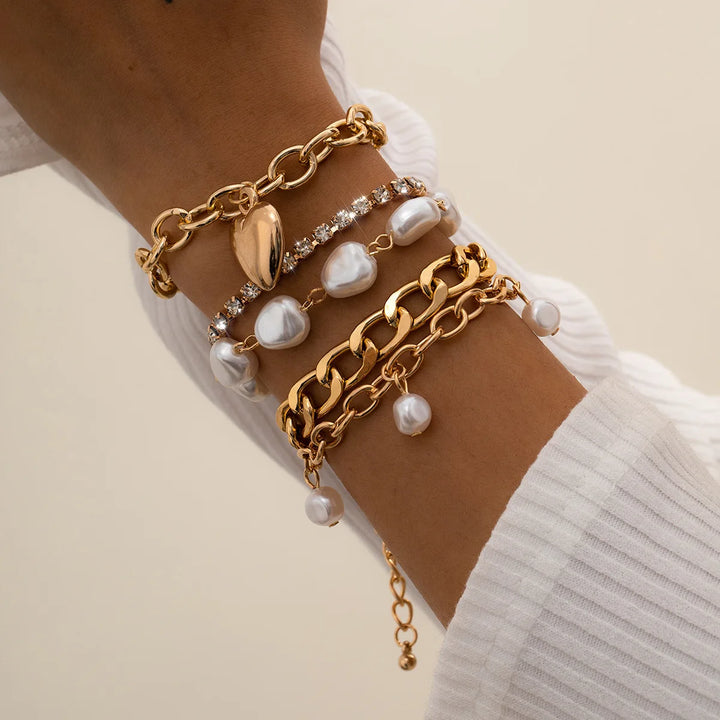 Luxe Layers Bracelet Set
