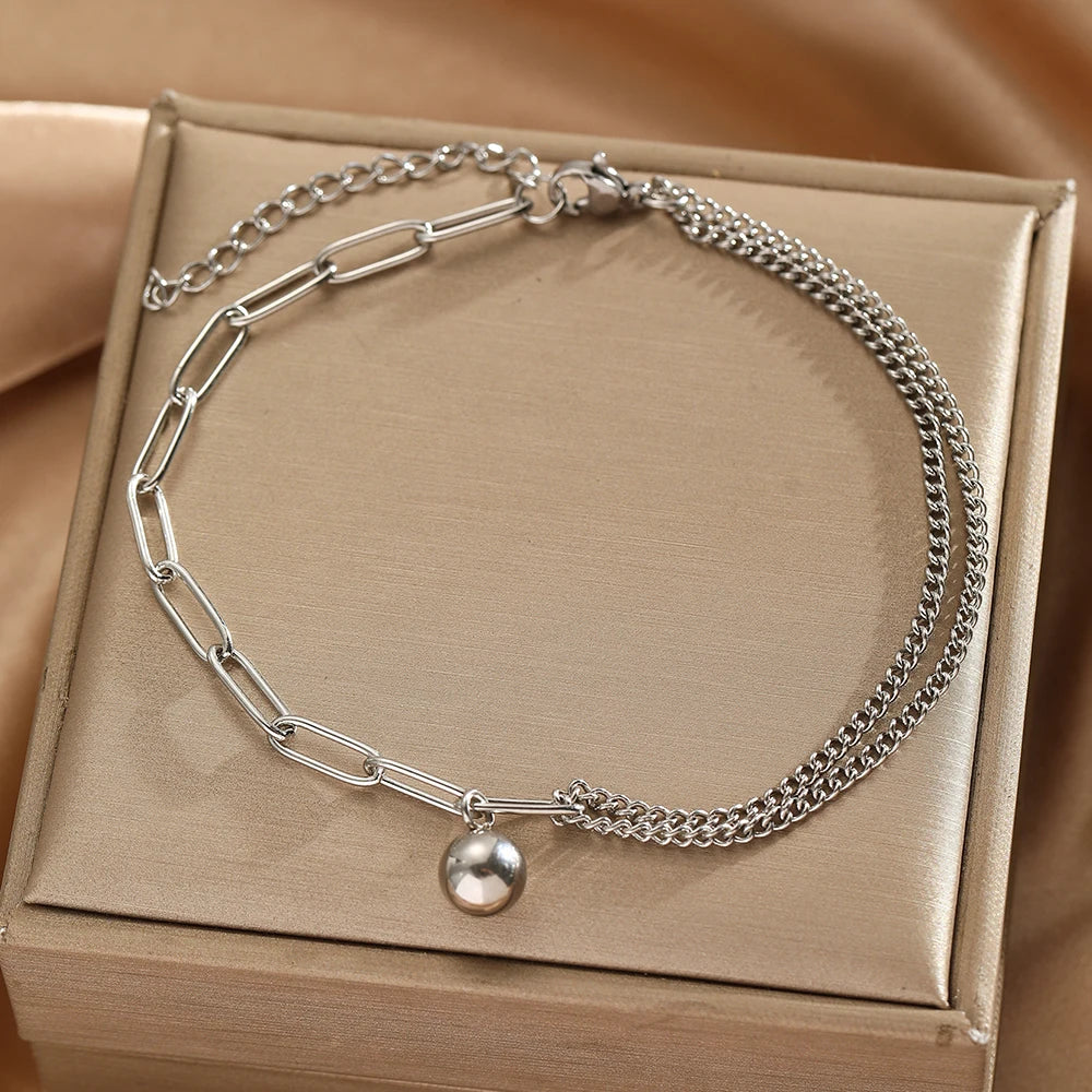 Golden Dottie Waterproof Anklet