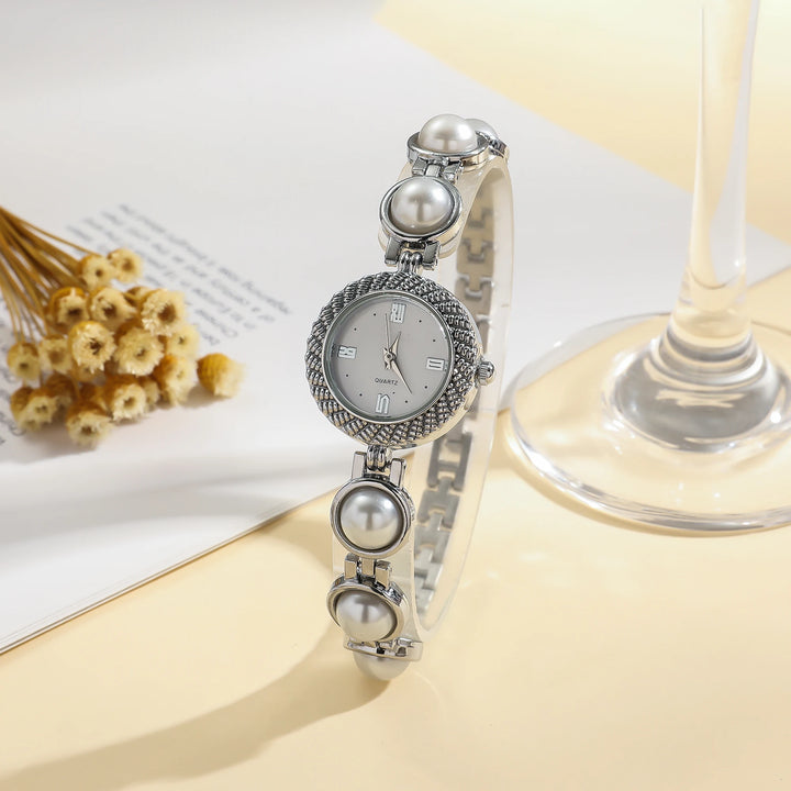 Valeria Pearl Bracelet Watch