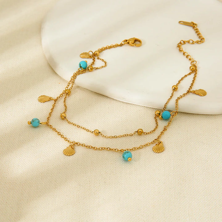 Clymonétta Pearl Anklet