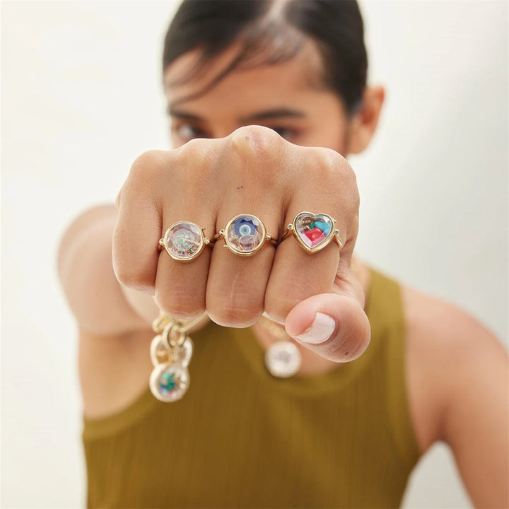 Keepsake DIY Charm Ring Set
