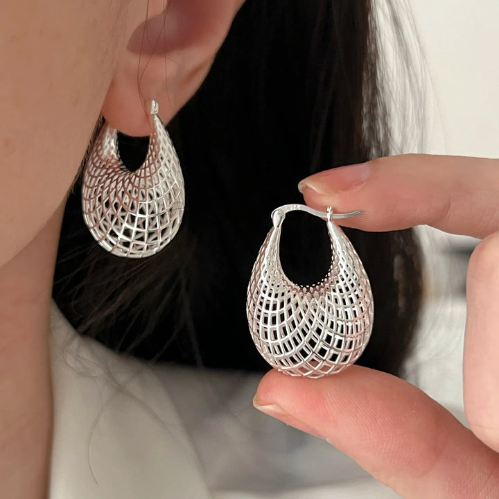 Moonlace Sterling Silver Earrings