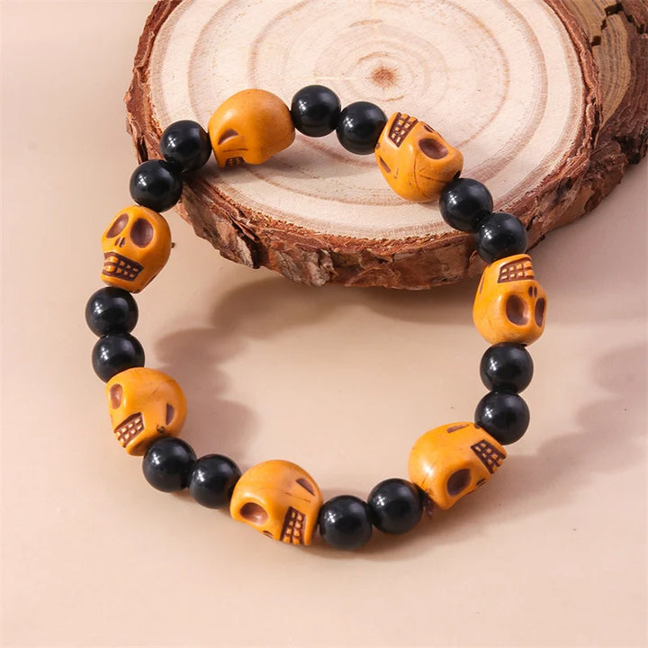 Cindral Beaded Halloween Bracelet