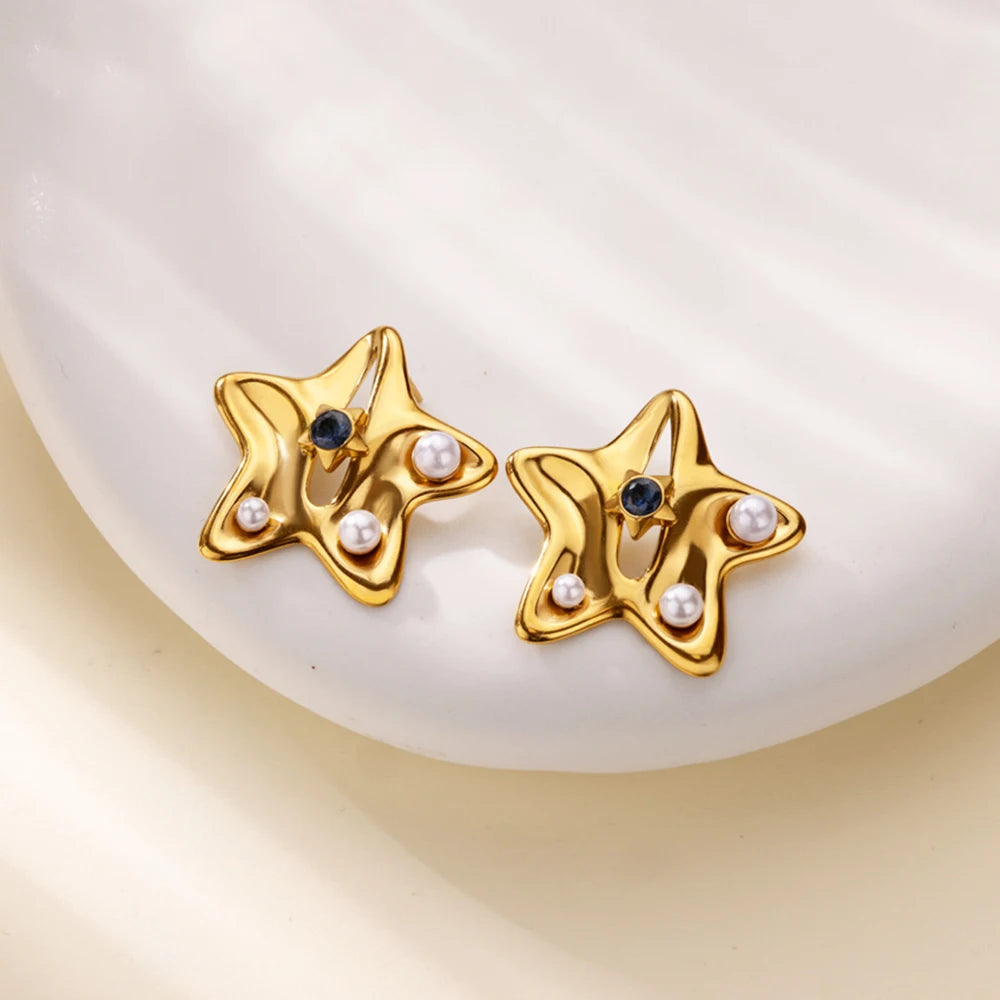 Sirenna Pearl earrings