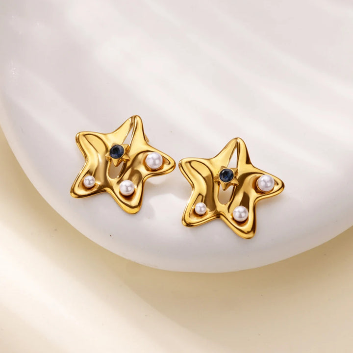 Sirenna Pearl earrings