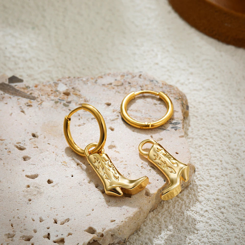 Dolly Gold-Plated Earrings