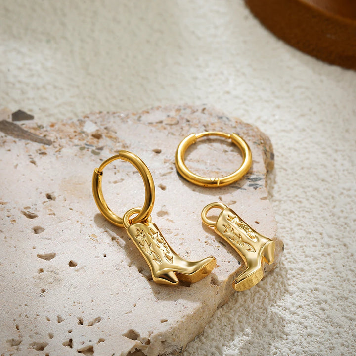 Dolly Gold-Plated Earrings