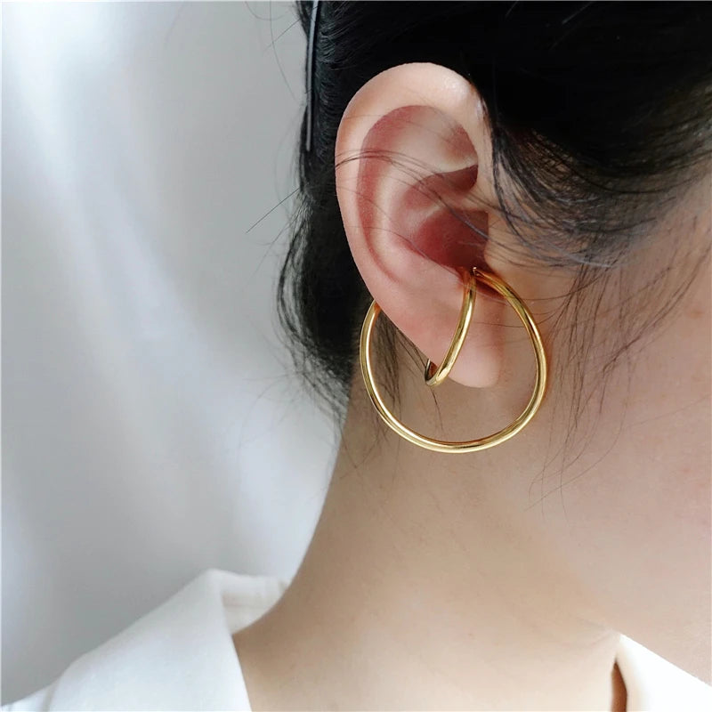 Lustrous Warp Earrings
