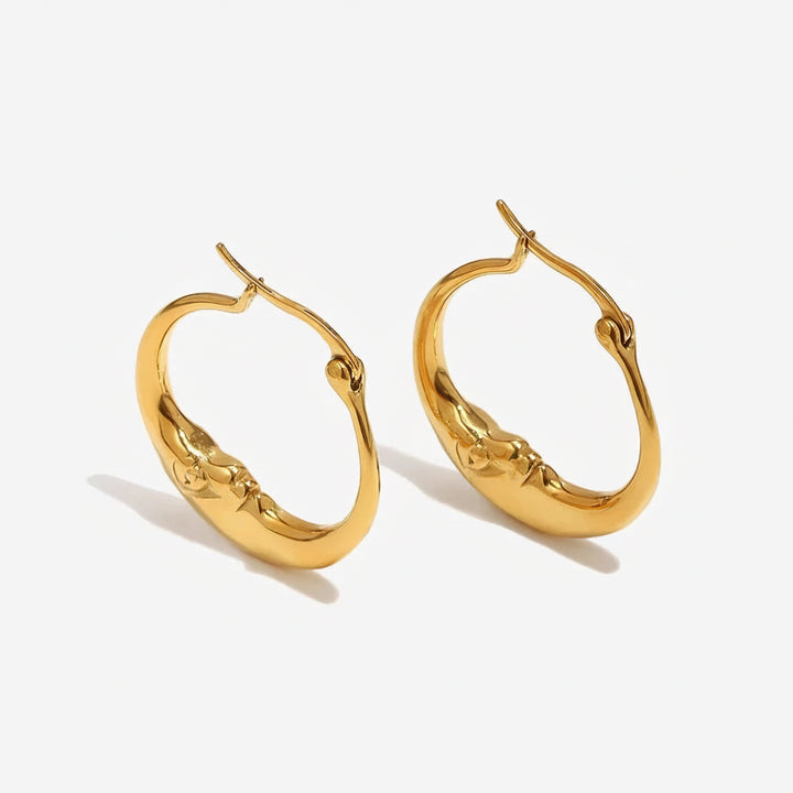 Luna Arc Waterproof Earrings
