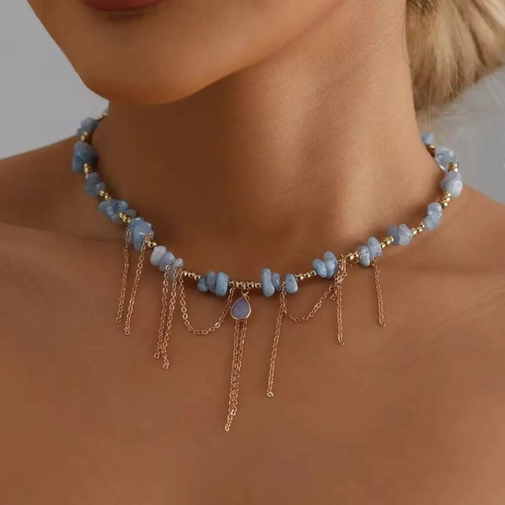 Estellá Oceanic Droplets Necklace