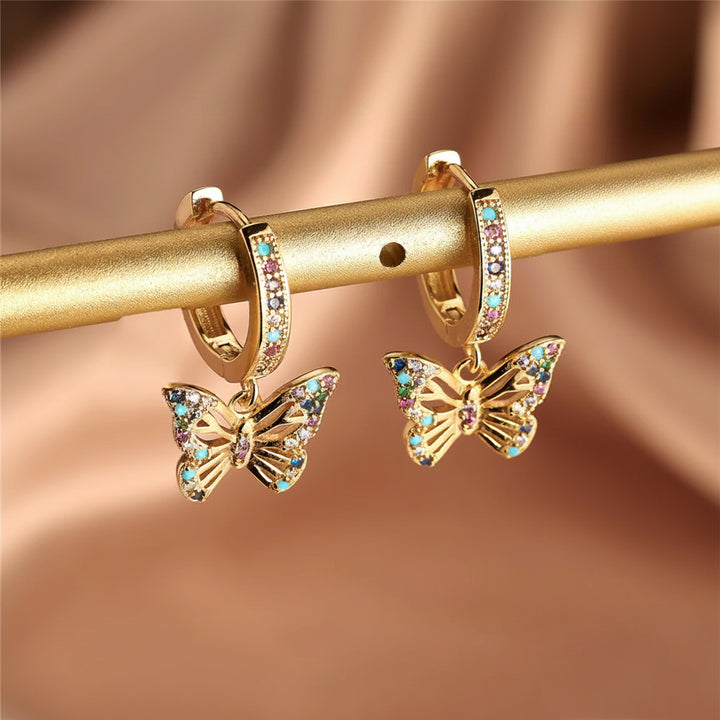 Brightwing Hoop Earrings
