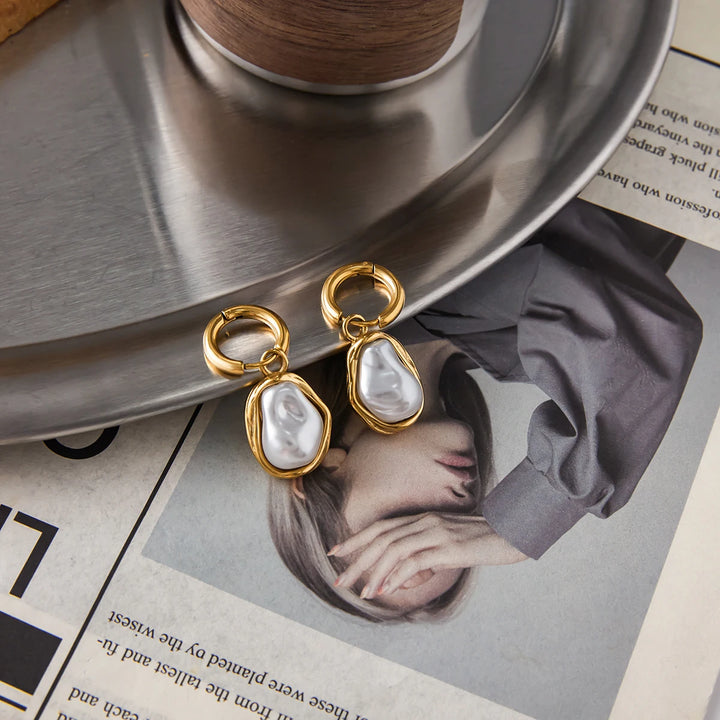 Jasmine Molten Form Earrings