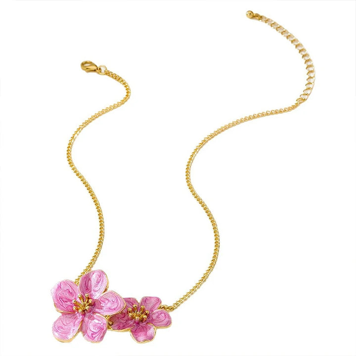 Florencia Verde Enamel Necklace