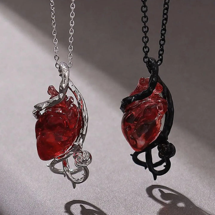 Thorns Heart Necklace