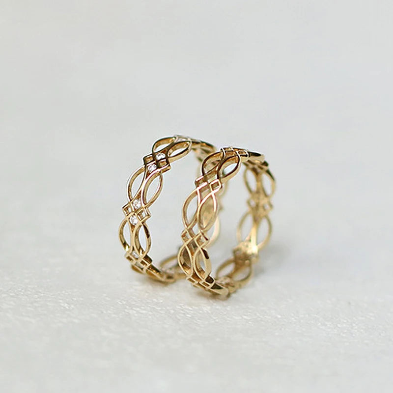 Daphne Oro Cage Ring