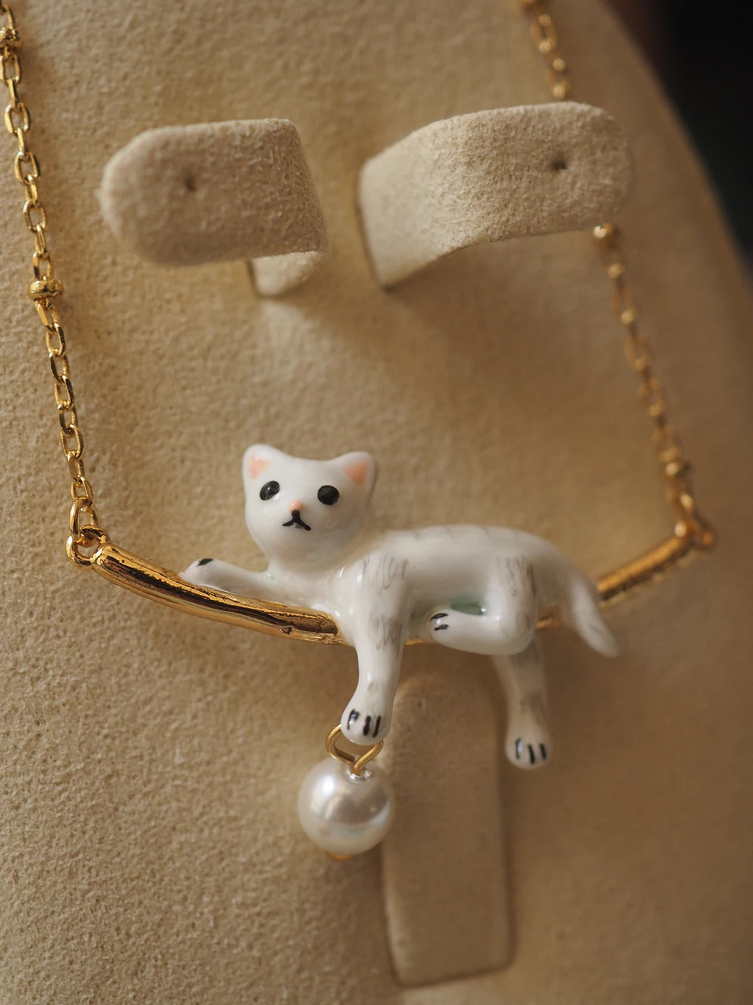 Artist’s Cat Hoop & Pendant