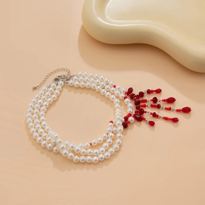 Scarlet Bloodfall Choker