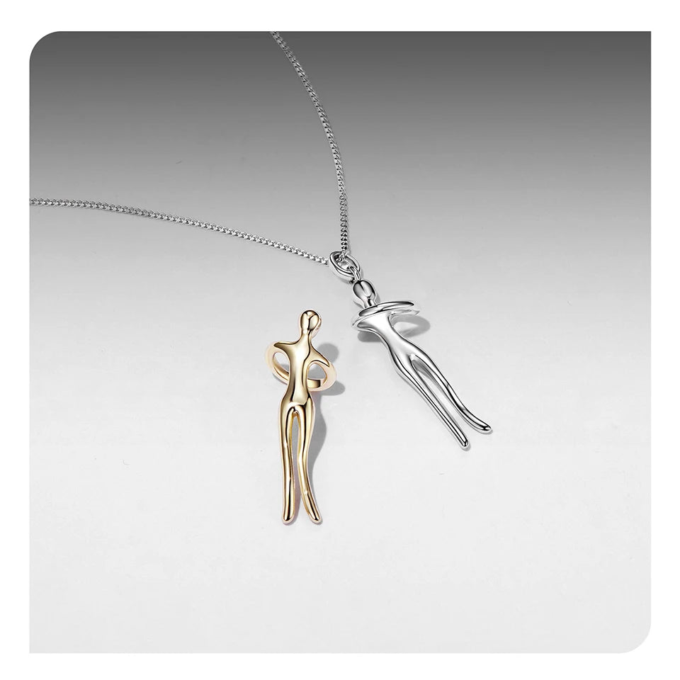 Bound By Purity Silver Necklace