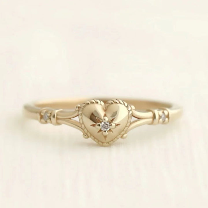 Ismirra Valor Heart Ring