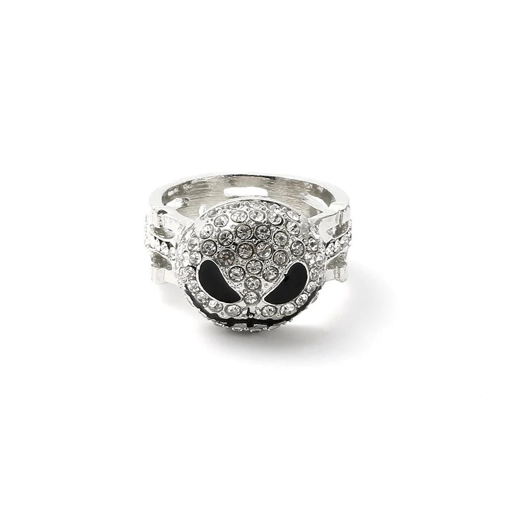 Ash Skellington Pavé Ring