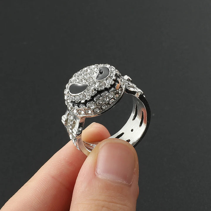 Ash Skellington Pavé Ring