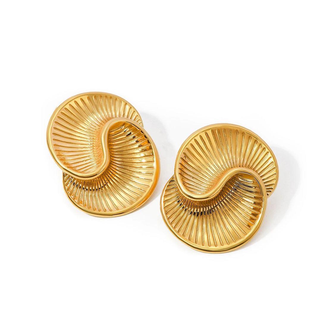 Hélixia Gold-Plated Studs