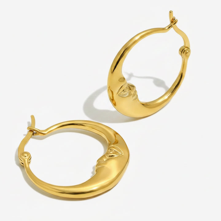 Luna Arc Waterproof Earrings