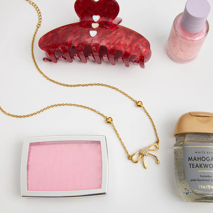 Flutter Line Gold-Plated Necklace