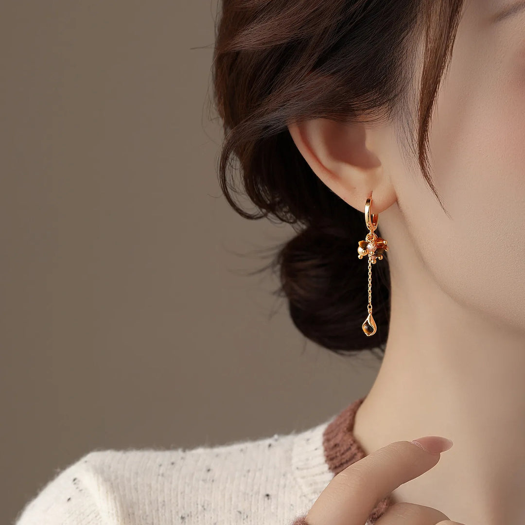 Tigress Pendant Earrings