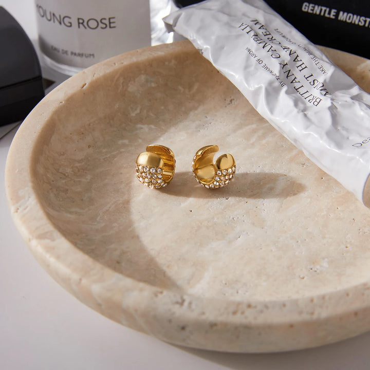Essential Stack Gold-Plated Earrings