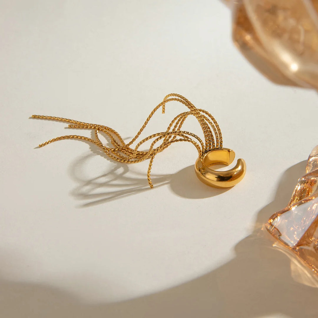 Ruby Lane Cuff Earring
