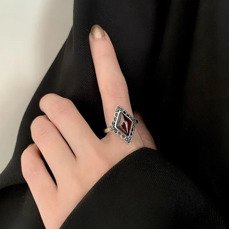 Baroque Ruby Ring