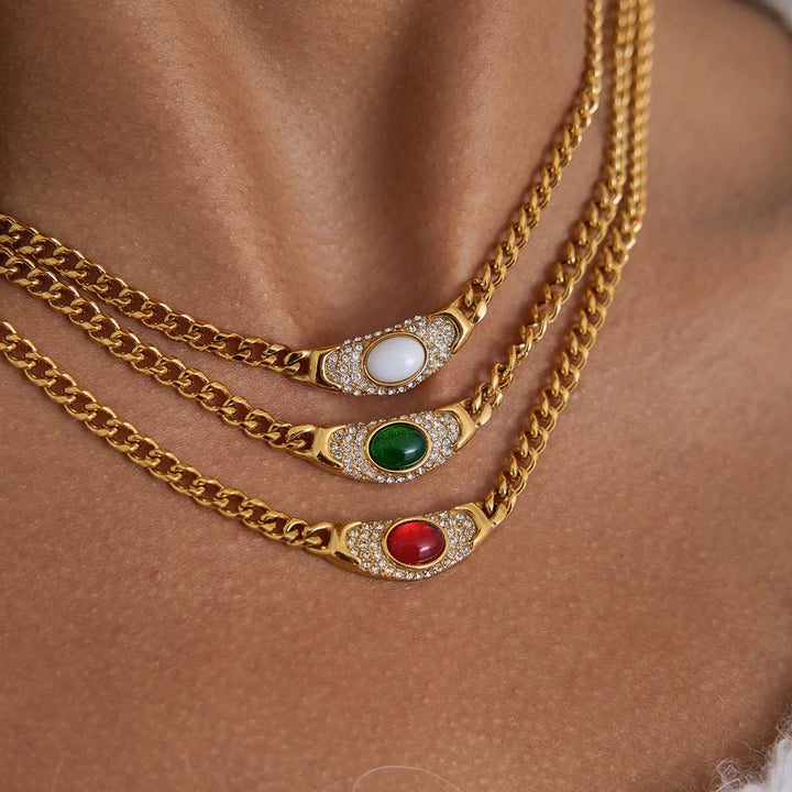 Remeberance Stone Waterproof Necklace