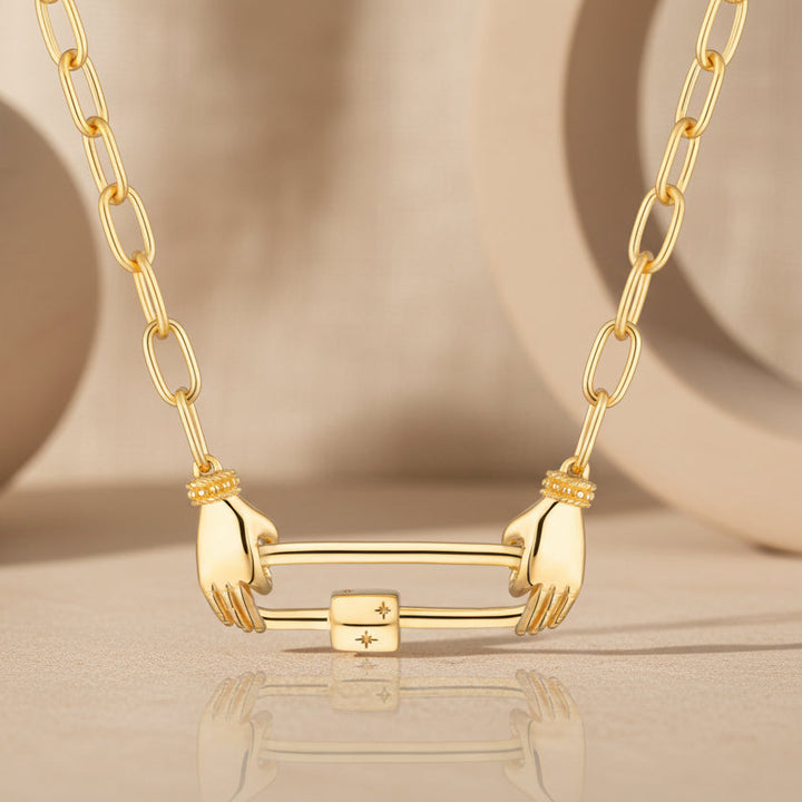 Secure Attachment Detachable Necklace