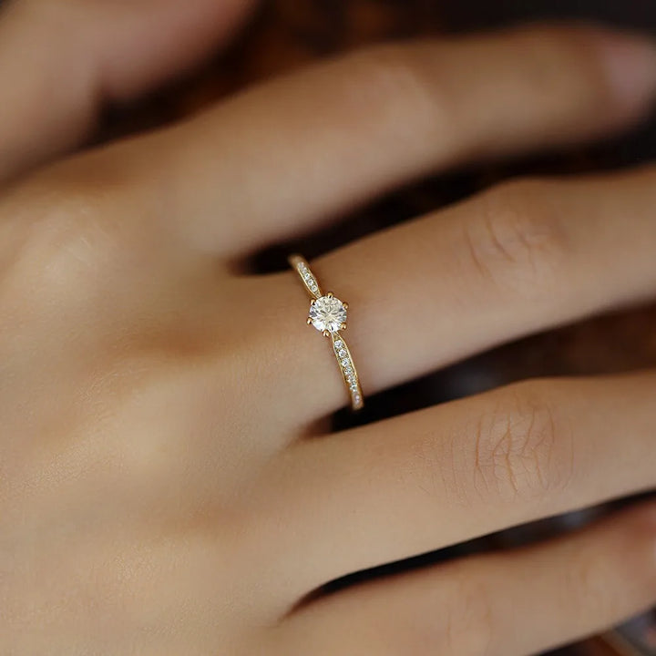 Yennefer Pavé Zircon Ring
