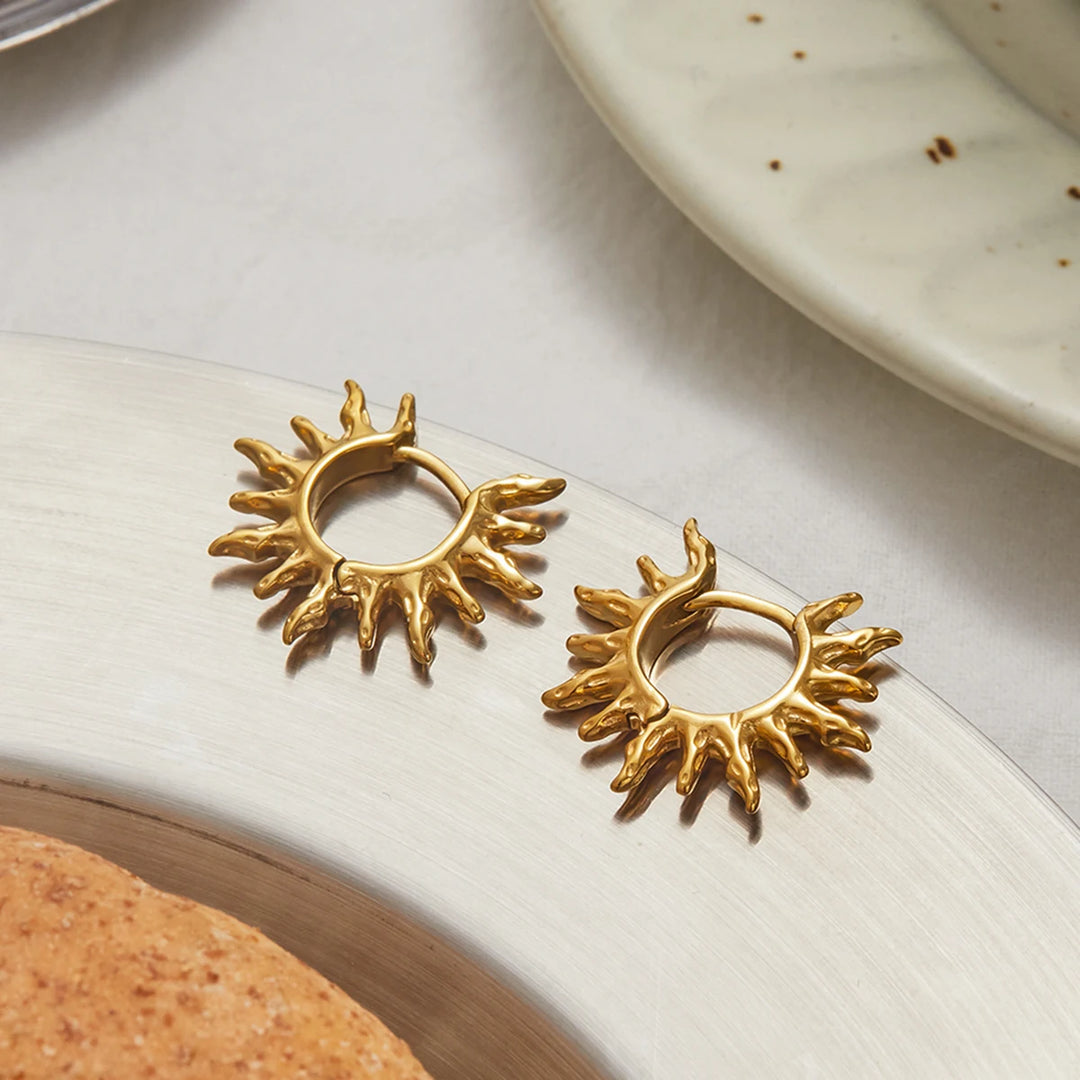 Aurésta Sunburst Earrings