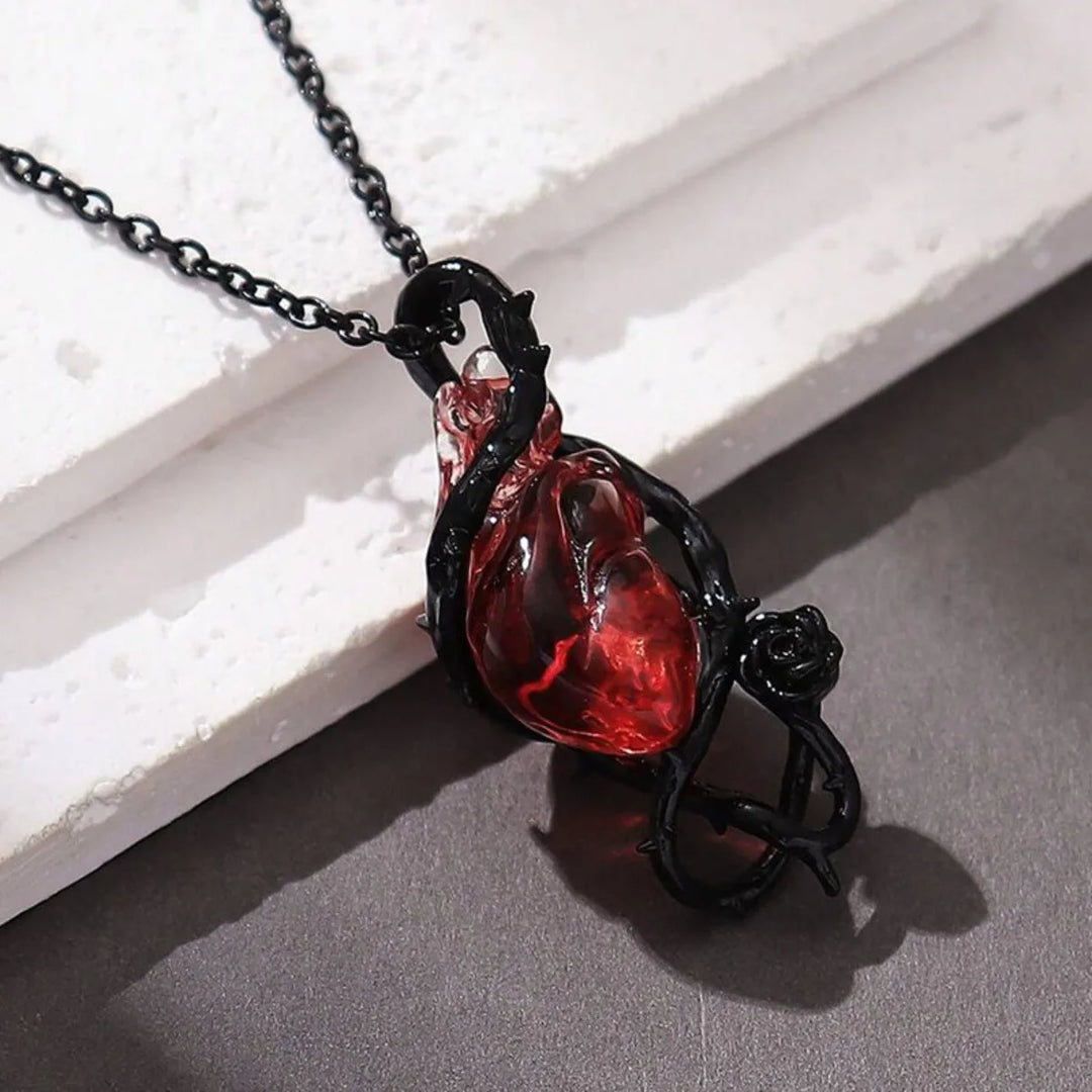 Thorns Heart Necklace