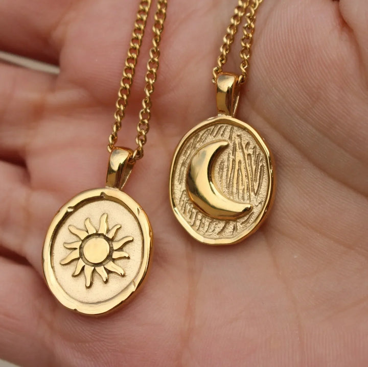 Aureth Eclipse Pendant Necklace