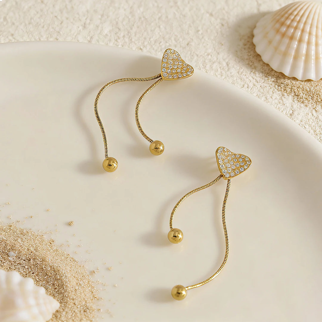 Chérie 18k Gold-Plated Drops