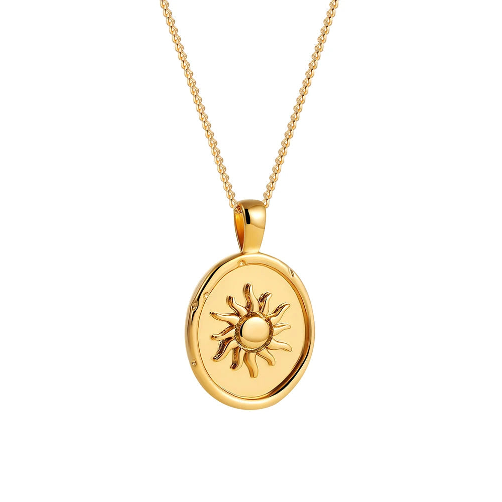 Aureth Eclipse Pendant Necklace