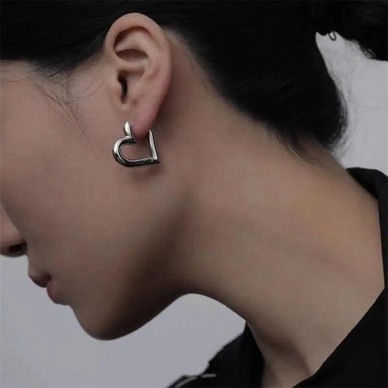 Closure Sterling Silver Earrings