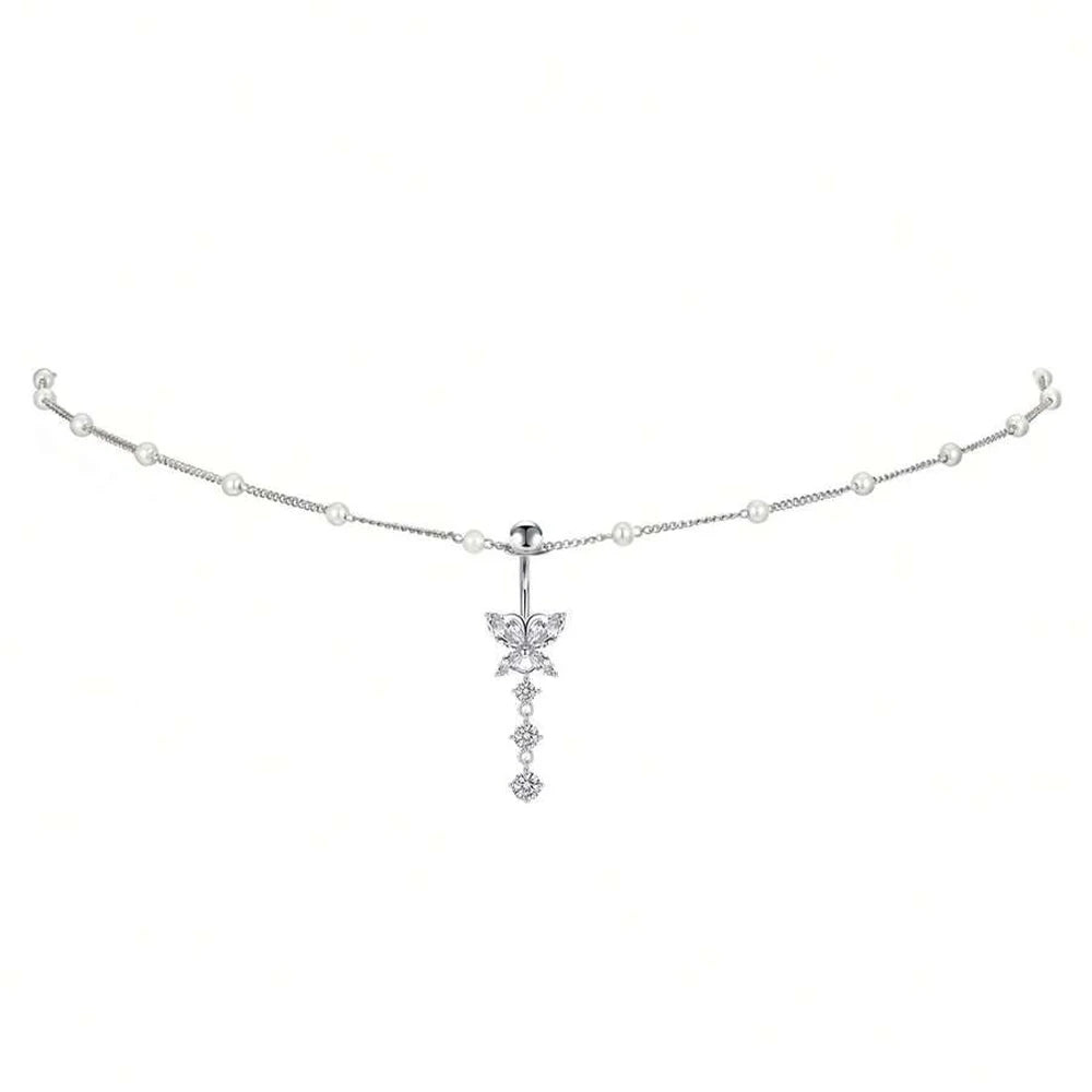 Isabeau Gold-Plated Waist Chain